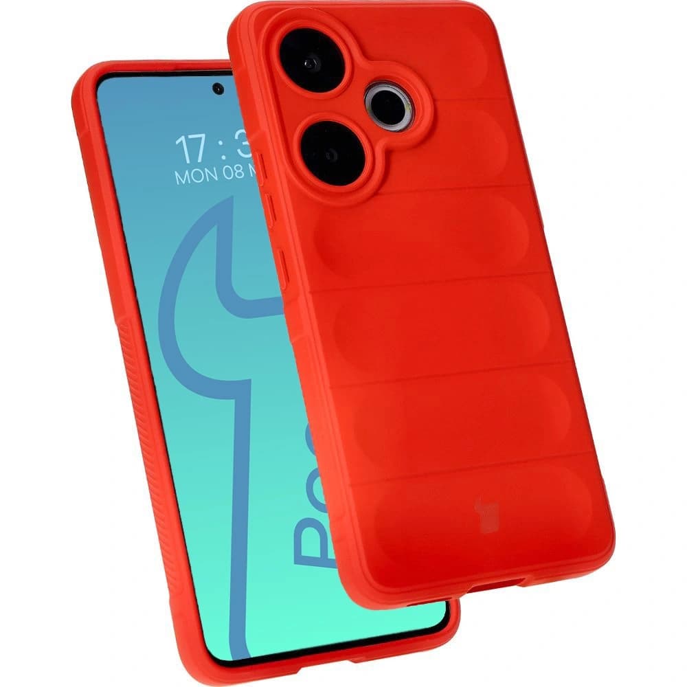 Pancéřové pouzdro Bizon Case Tur do Xiaomi Poco F6 červené - 1