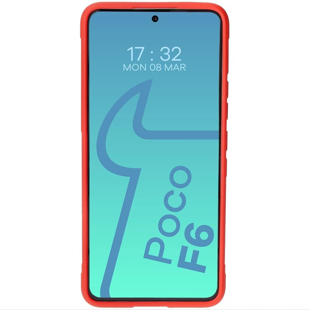 Pancéřové pouzdro Bizon Case Tur do Xiaomi Poco F6 červené - 8