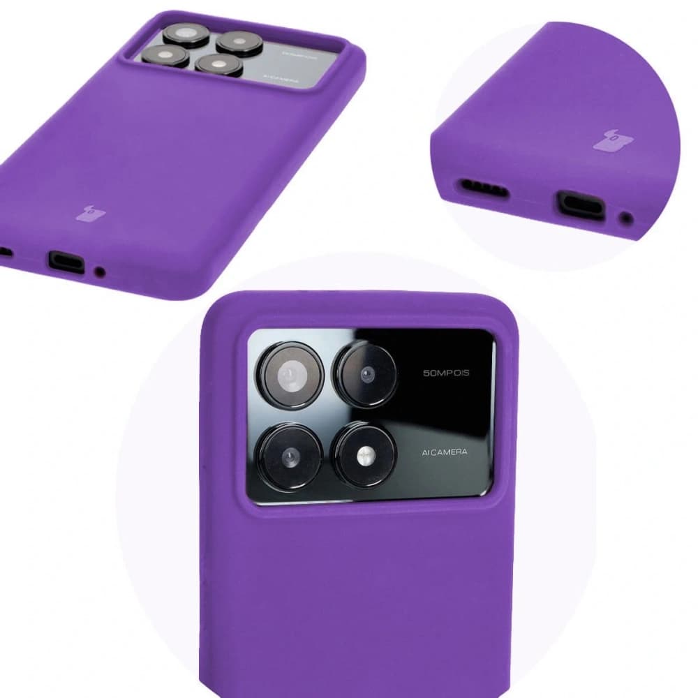 Bizon Soft Case Xiaomi Poco F6 Pro lila - 12