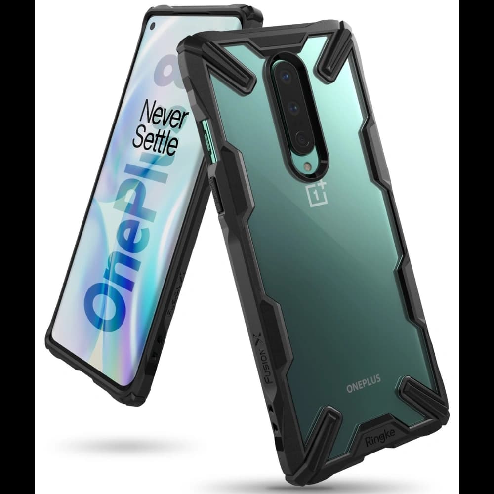 Etui Ringke Fusion-X OnePlus 8 Černé - 3