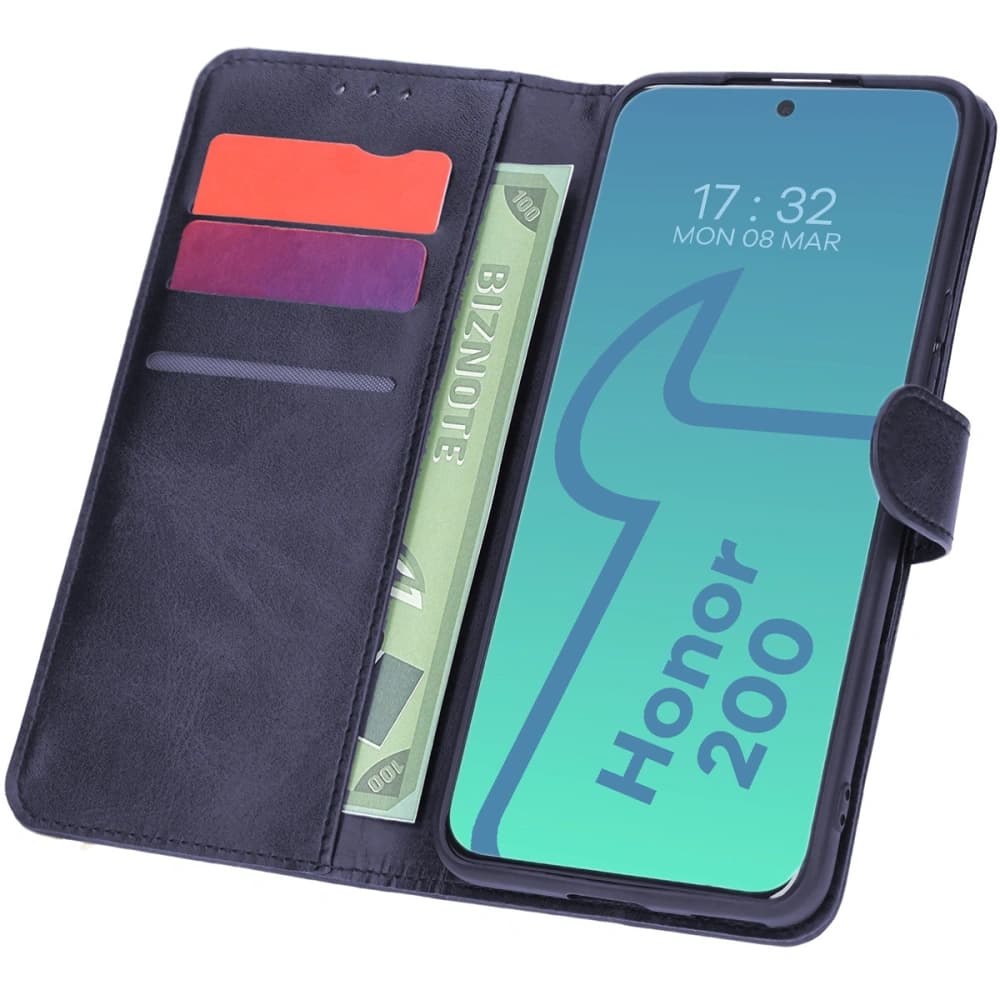 Bizon Case Pocket Honor 200 marineblau - 1
