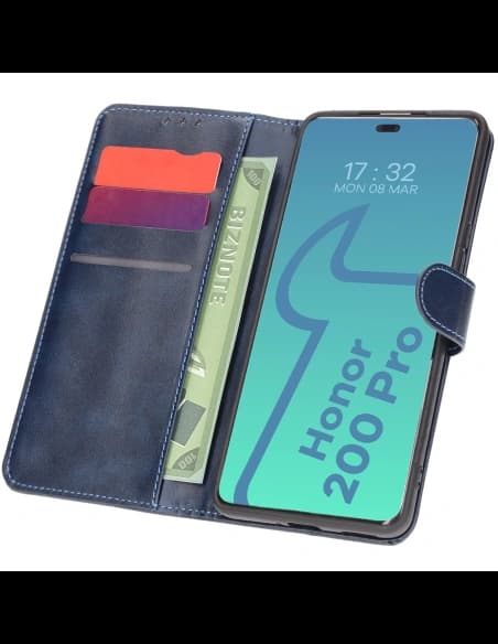 Bizon Case Pocket Honor 200 Pro navy blue
