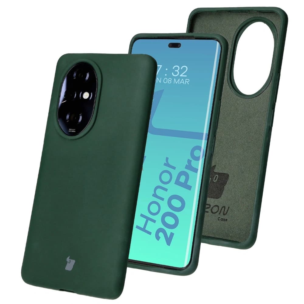 Bizon Soft Case Honor 200 Pro dark green - 1