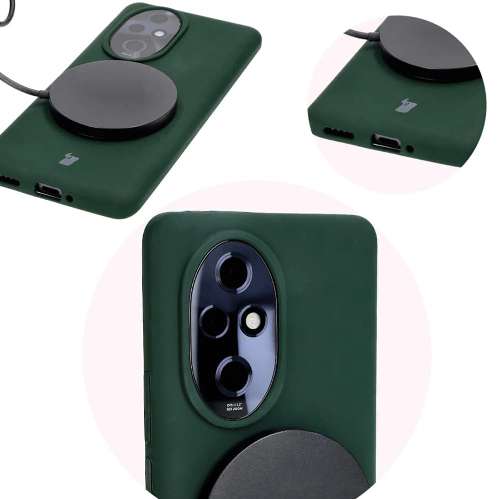 Bizon Soft Case Honor 200 Pro dark green - 12