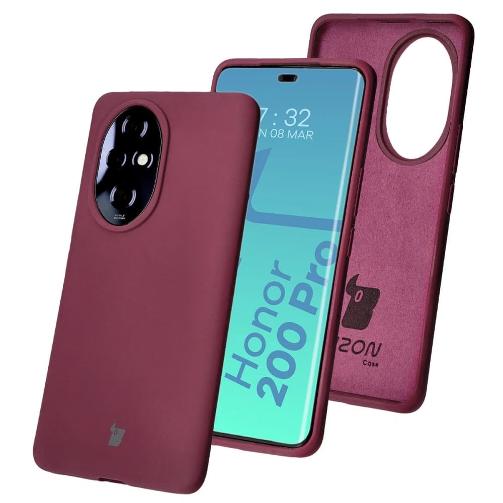 Bizon Soft Case Honor 200 Pro dark purple - 1