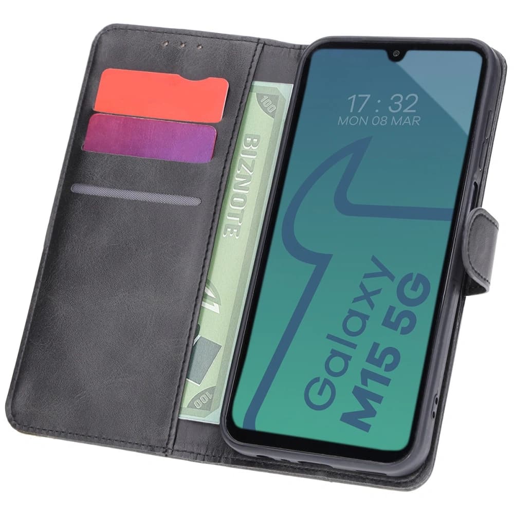 Bizon Case Pocket Samsung Galaxy M15 5G black - 1
