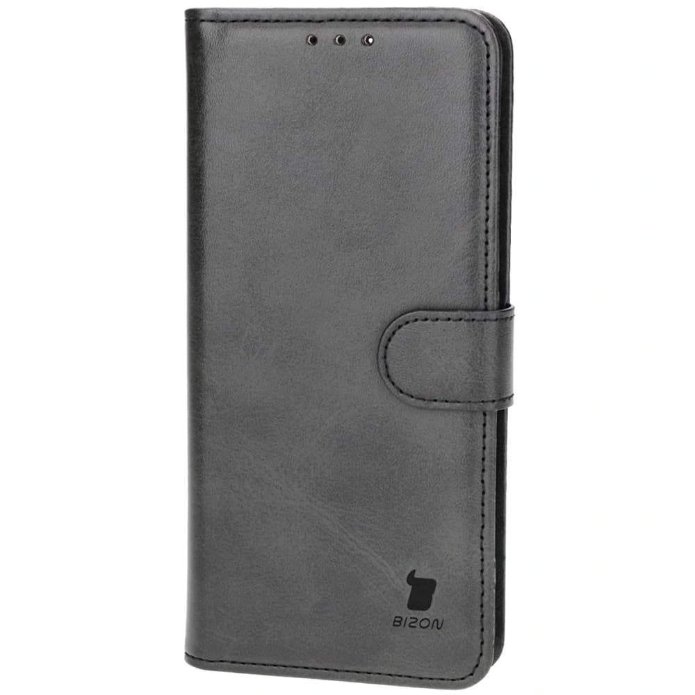 Etui s klopou Bizon Case Pocket pro Xiaomi Poco F6 černé - 3