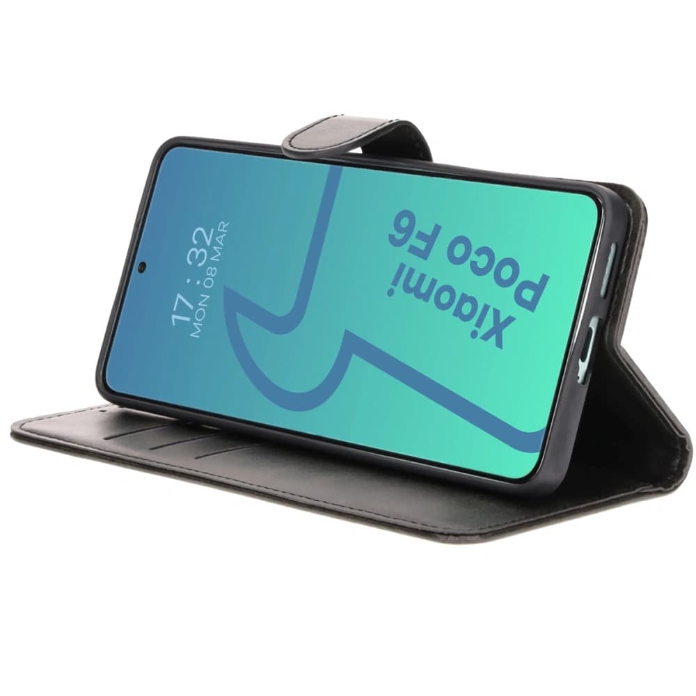 Etui s klopou Bizon Case Pocket pro Xiaomi Poco F6 černé - 5