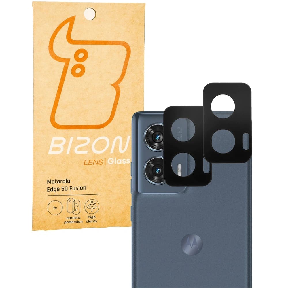 Bizon Glaslinse Motorola Edge 50 Fusion [2 PACK] - 1