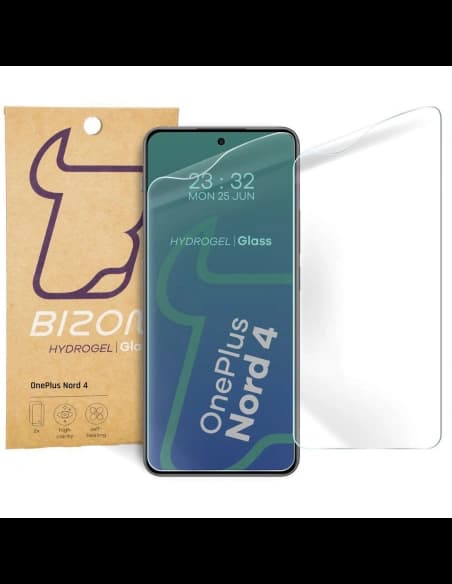 Bizon Glass Hydrogel Front OnePlus Nord 4 [2 PACK]