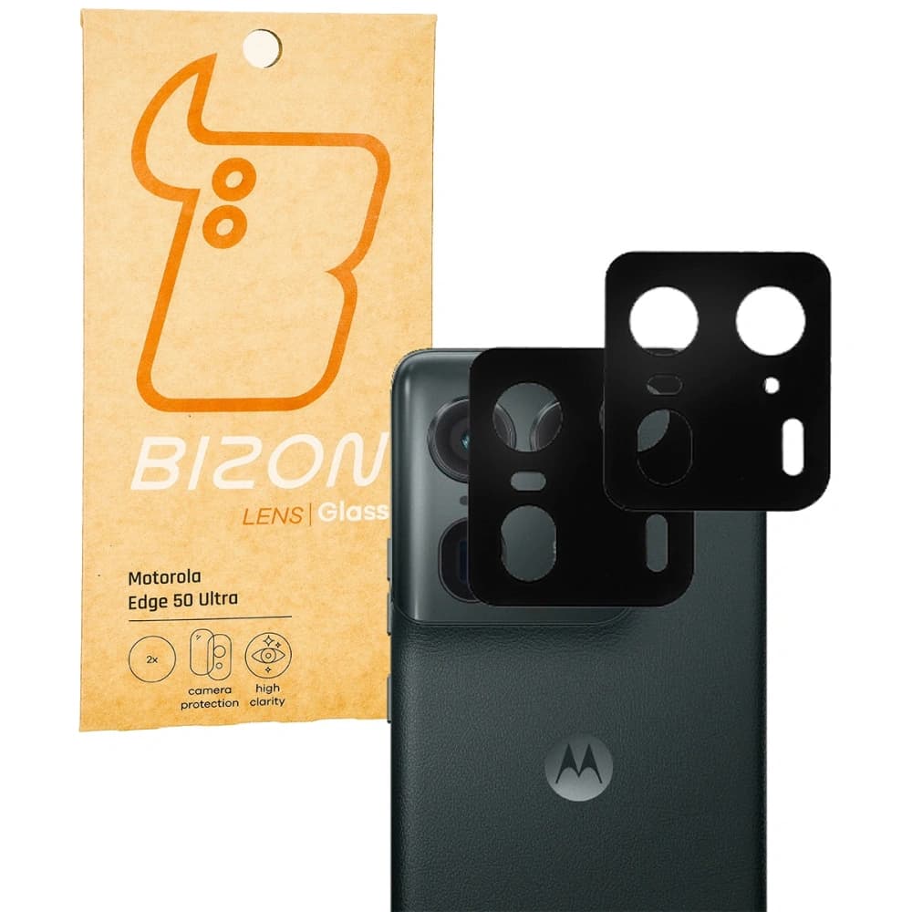 Bizon Glass Lens Motorola Edge 50 Ultra [2 PACK] - 1
