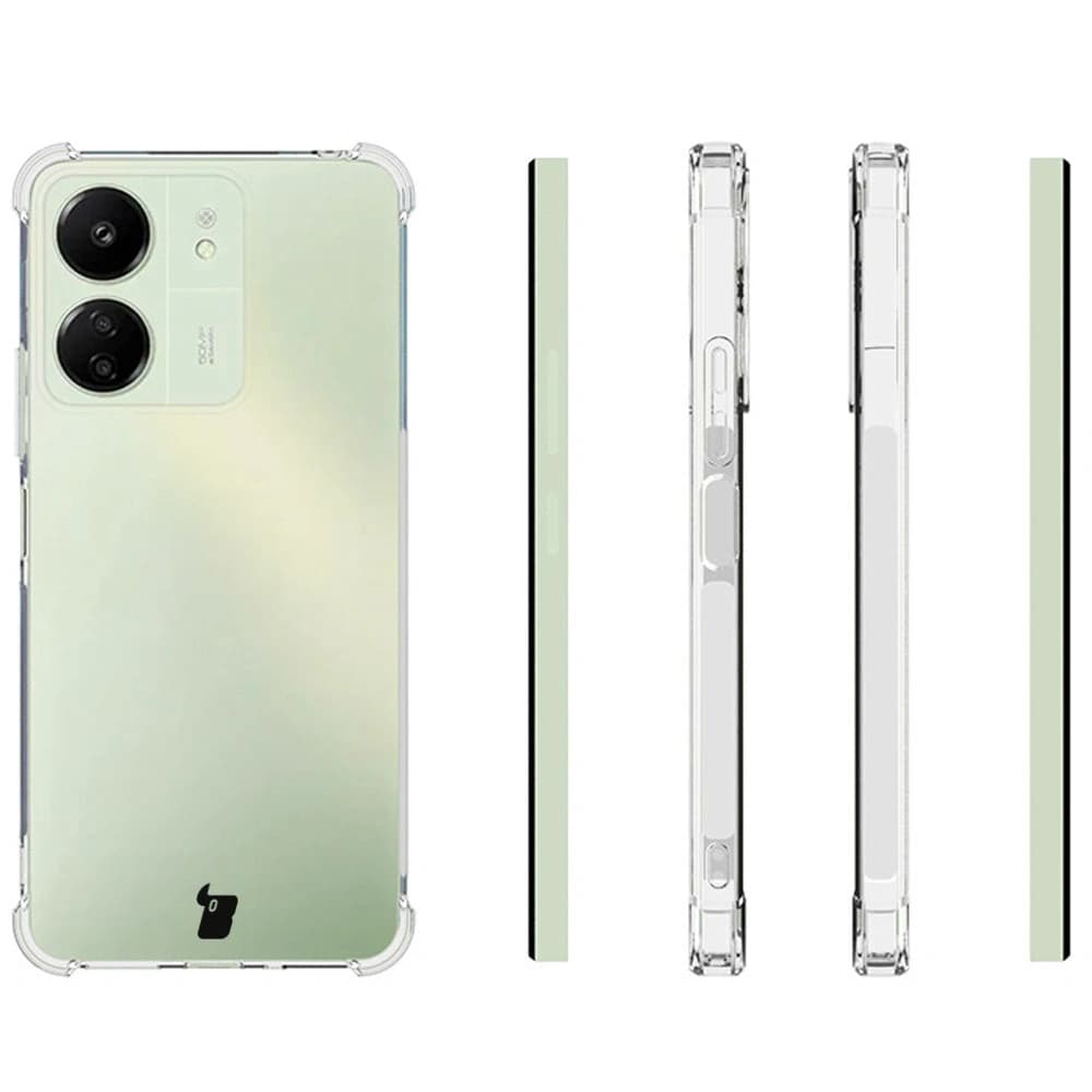 Bizon Case Clear Pack carcasă + 2x sticlă de protecție Xiaomi Redmi 4G clar - 4
