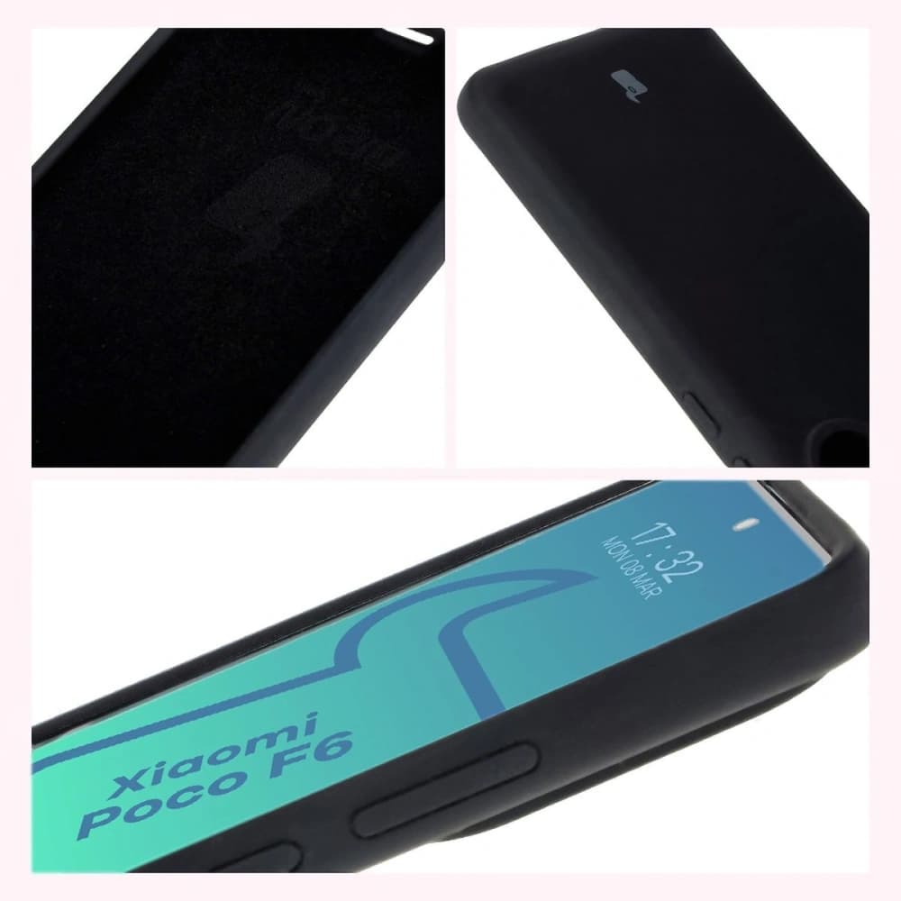 Silikonové pouzdro Bizon Soft Case pro Xiaomi Poco F6 černé - 11
