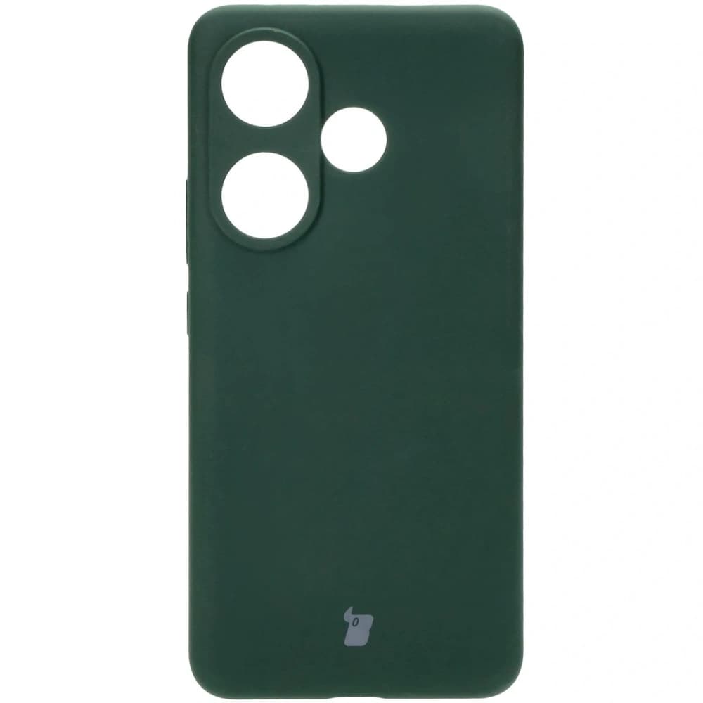 Silikonové pouzdro Bizon Soft Case pro Xiaomi Poco F6 tmavě zelené - 2