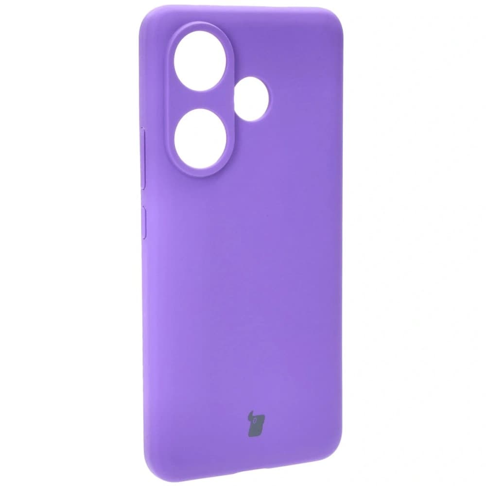 Silikonové pouzdro Bizon Soft Case pro Xiaomi Poco F6 fialové - 4