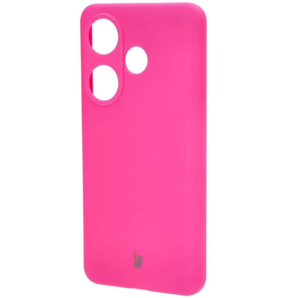 Silikonové pouzdro Bizon Soft Case pro Xiaomi Poco F6 neonově růžové - 3