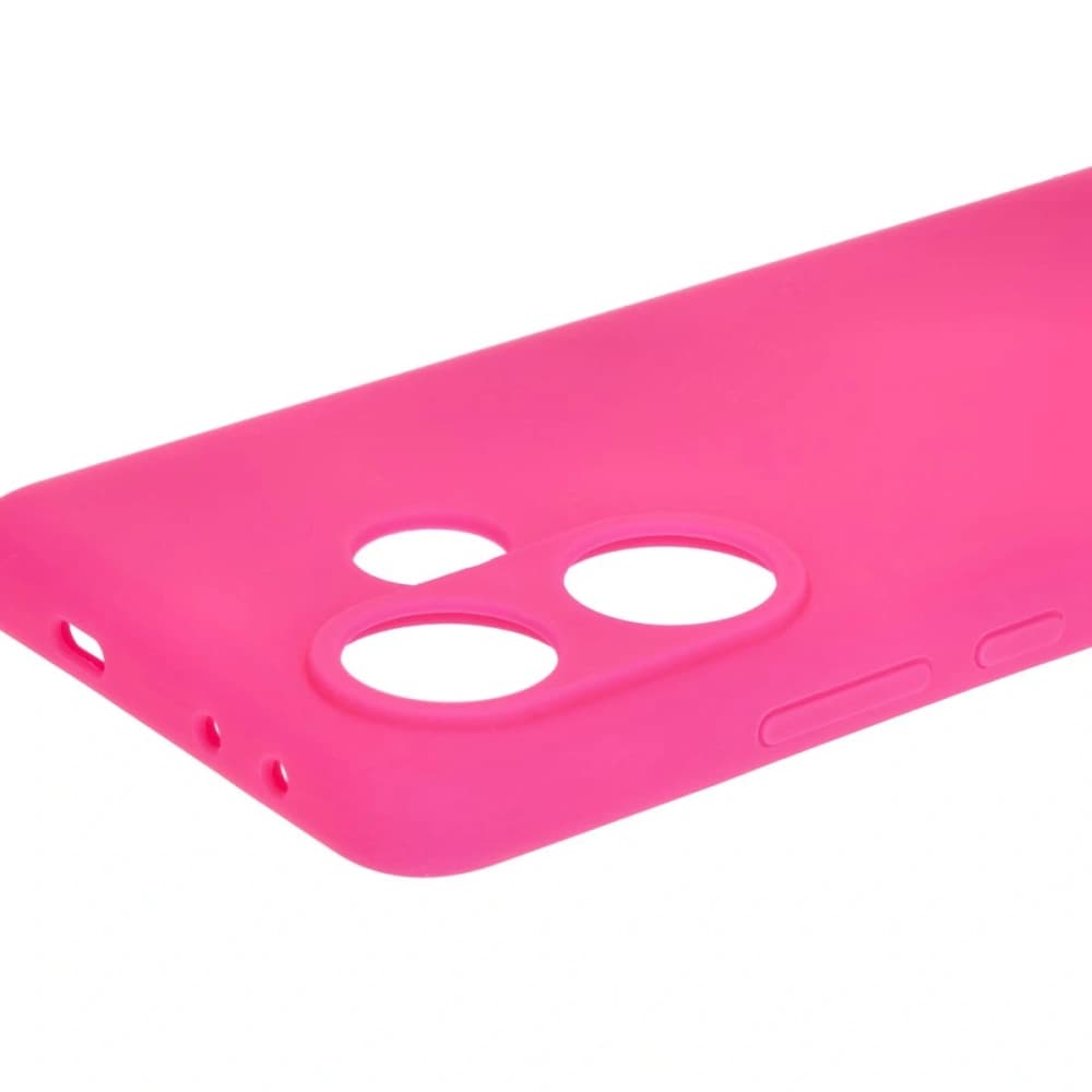 Silikonové pouzdro Bizon Soft Case pro Xiaomi Poco F6 neonově růžové - 4