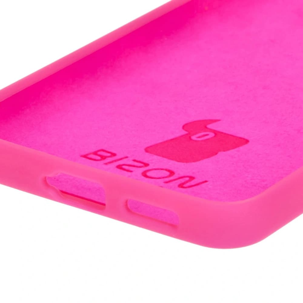 Silikonové pouzdro Bizon Soft Case pro Xiaomi Poco F6 neonově růžové - 9