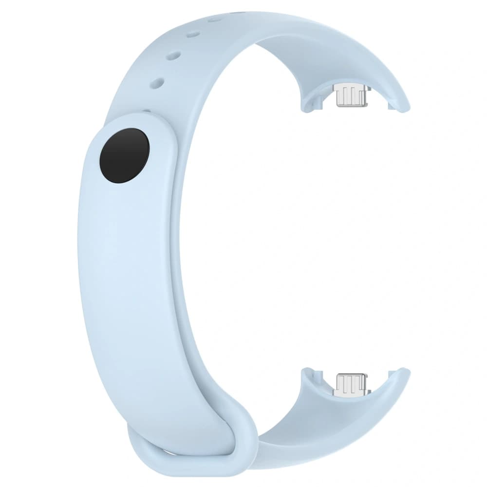 Bizon Strap Watch Silicone Xiaomi Smart Band 9 / 9 NFC / 8 hellblau - 5