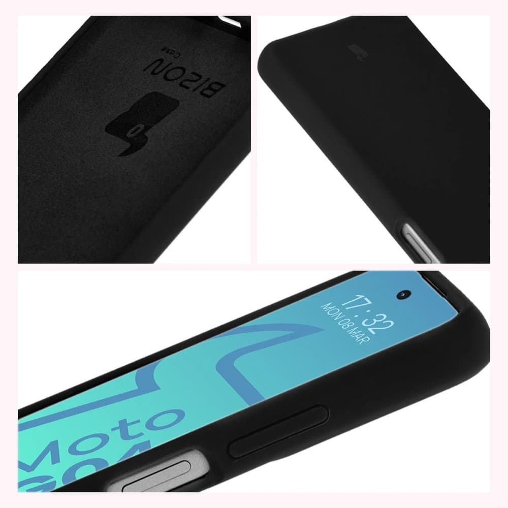 Bizon puha tok Motorola Moto G04 fekete - 11
