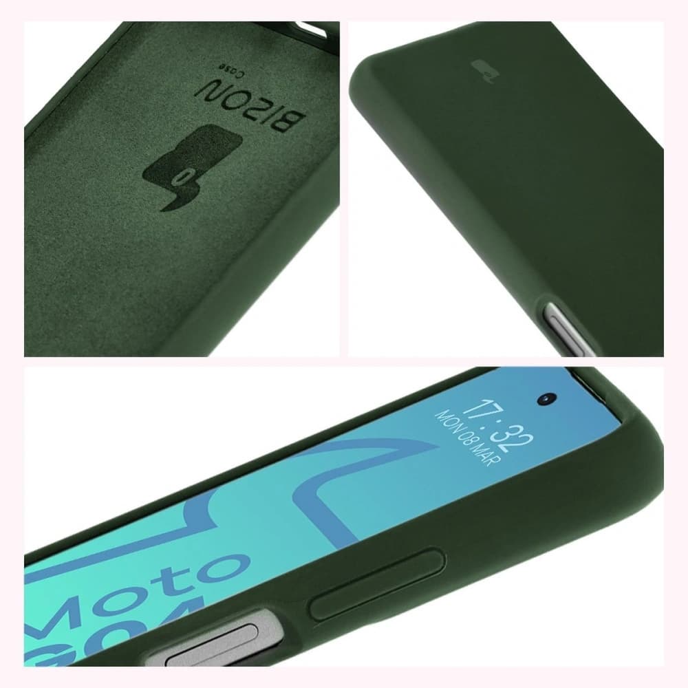 Bizon Soft Case Motorola Moto G04 sötétzöld - 11