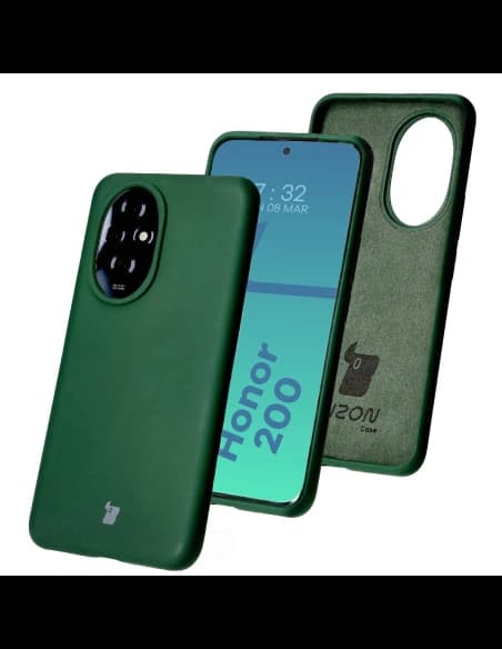 Bizon Soft Case Honor 200 dark green