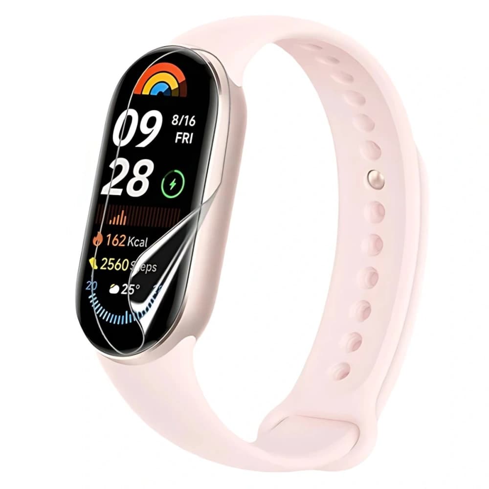 Bizon Glas Uhr Hydrogel Xiaomi Smart Band 9 [2 PACK] - 5