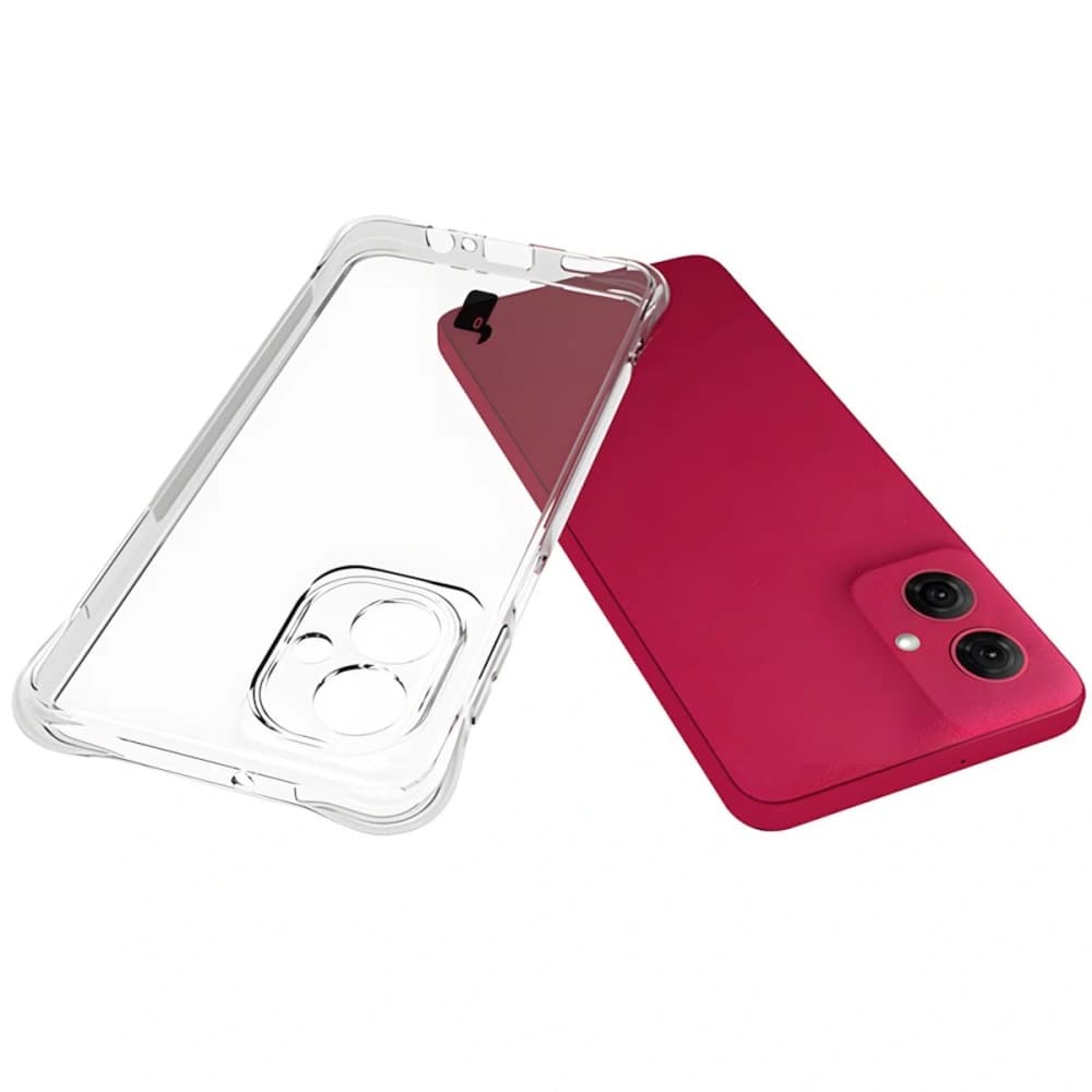 Elastický obal Bizon Case Salpa pro Motorola Moto G55 5G průhledný - 5