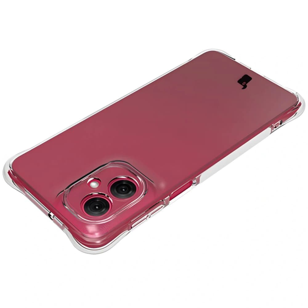 Elastický obal Bizon Case Salpa pro Motorola Moto G55 5G průhledný - 6