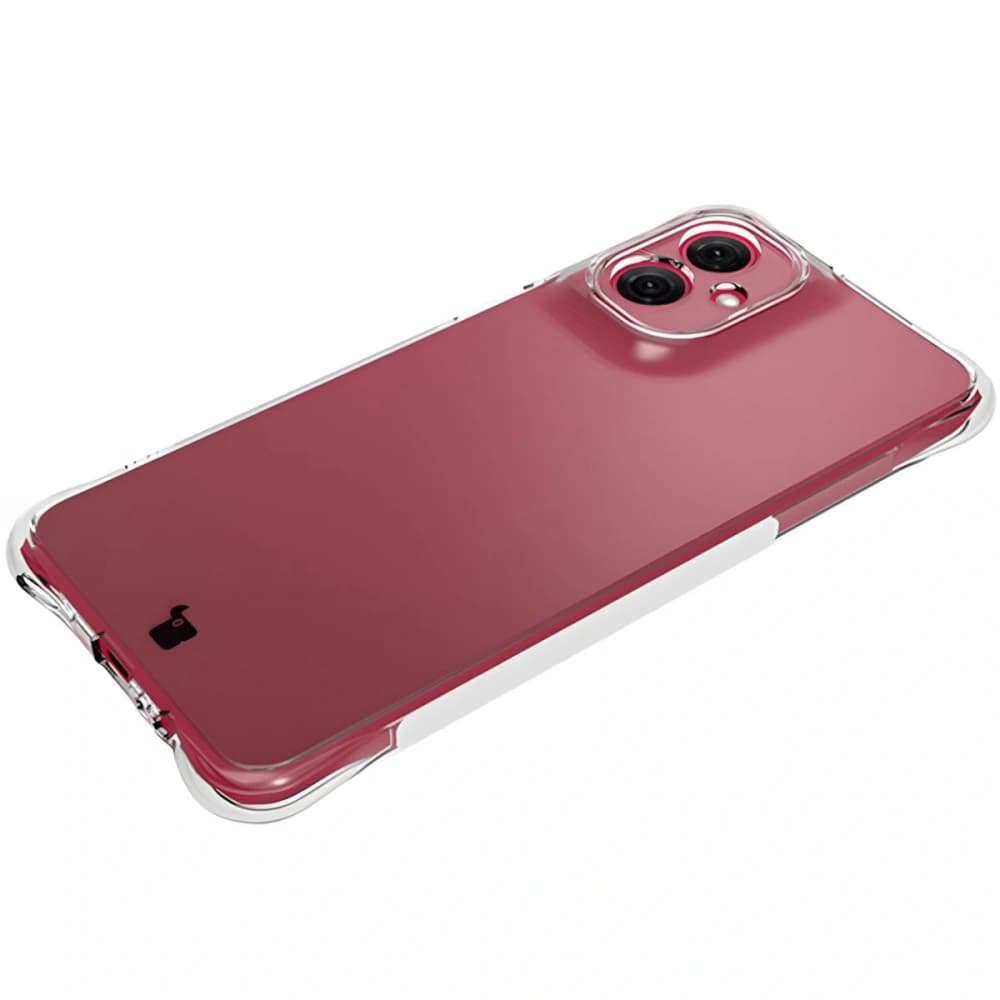 Elastický obal Bizon Case Salpa pro Motorola Moto G55 5G průhledný - 7