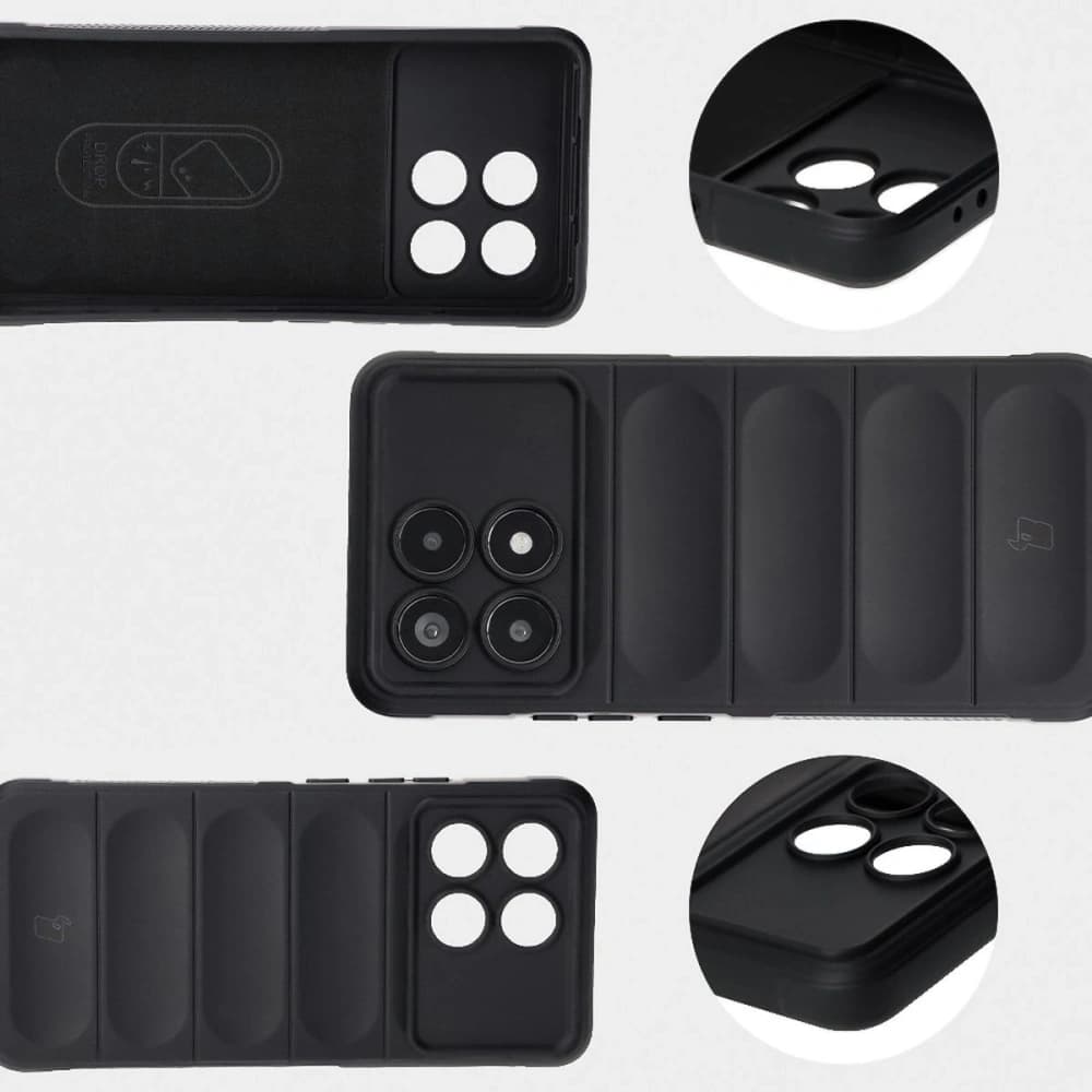 Pancéřové pouzdro Bizon Case Tur pro Xiaomi Poco F6 Pro černé - 9