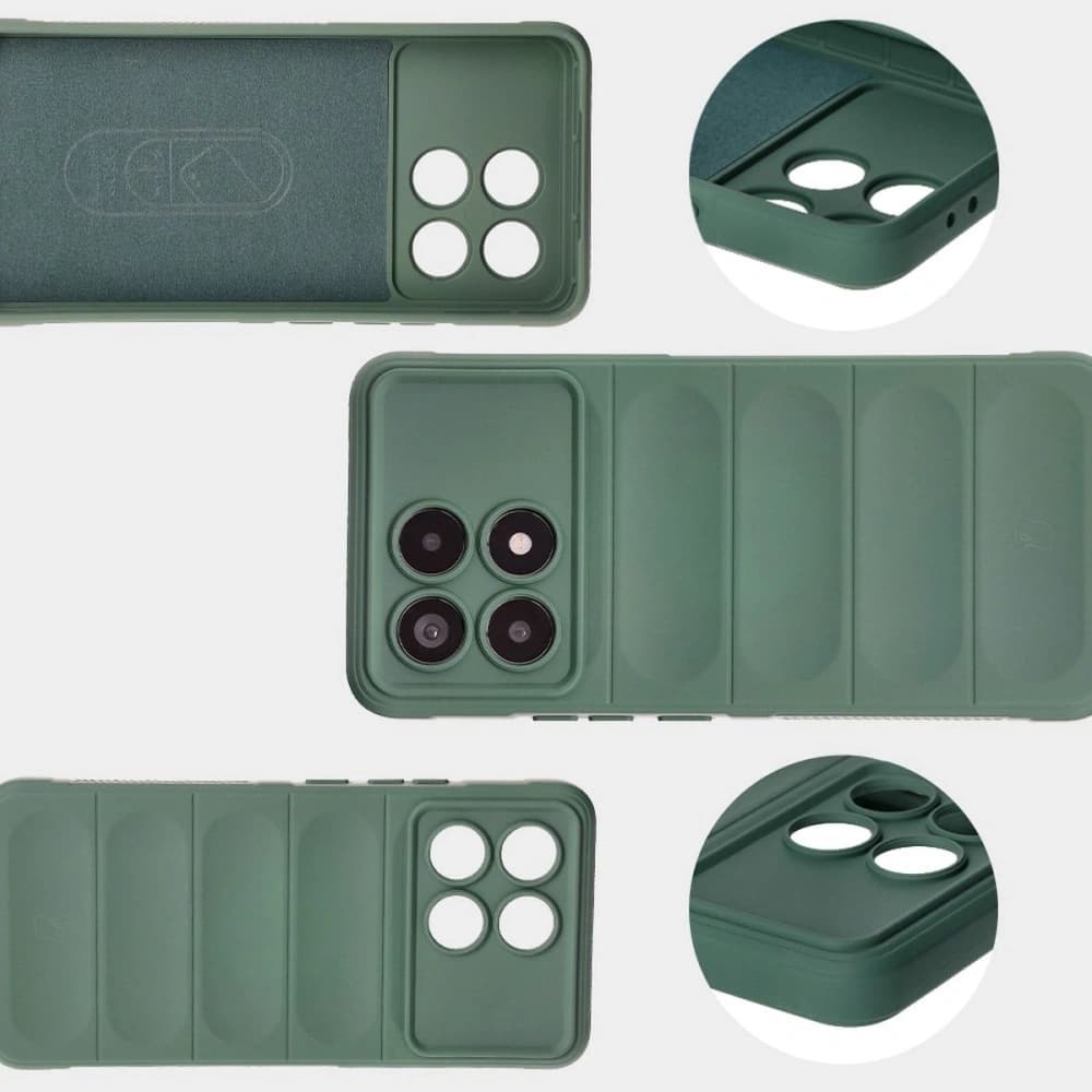 Bizon Case Tur Xiaomi Poco F6 Pro sötétzöld - 9