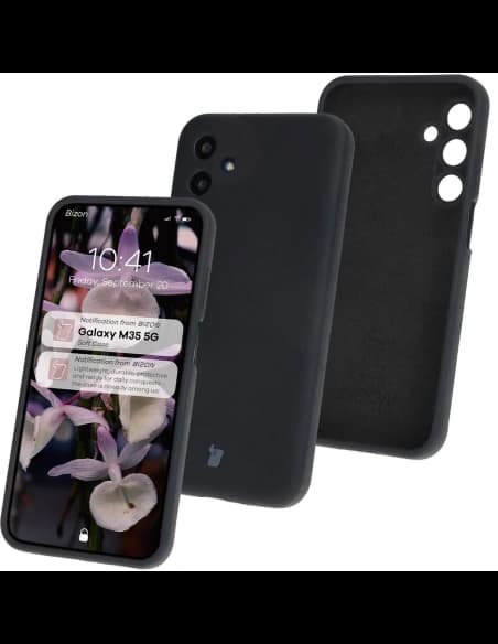 Bizon Soft Case Samsung Galaxy M35 5G fekete