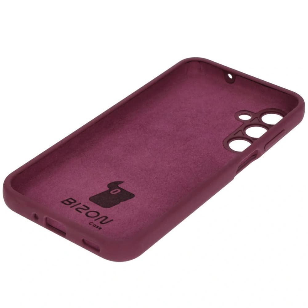 Silikonové pouzdro Bizon Soft Case pro Samsung Galaxy M35 5G tmavě fialové - 8