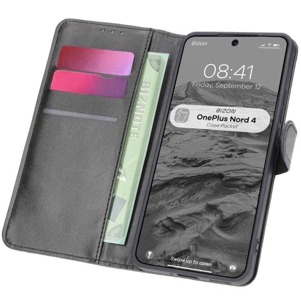 Bizon Case Tasche OnePlus Nord 4 schwarz - 1