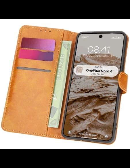 Bizon Case Pocket OnePlus Nord 4 braun