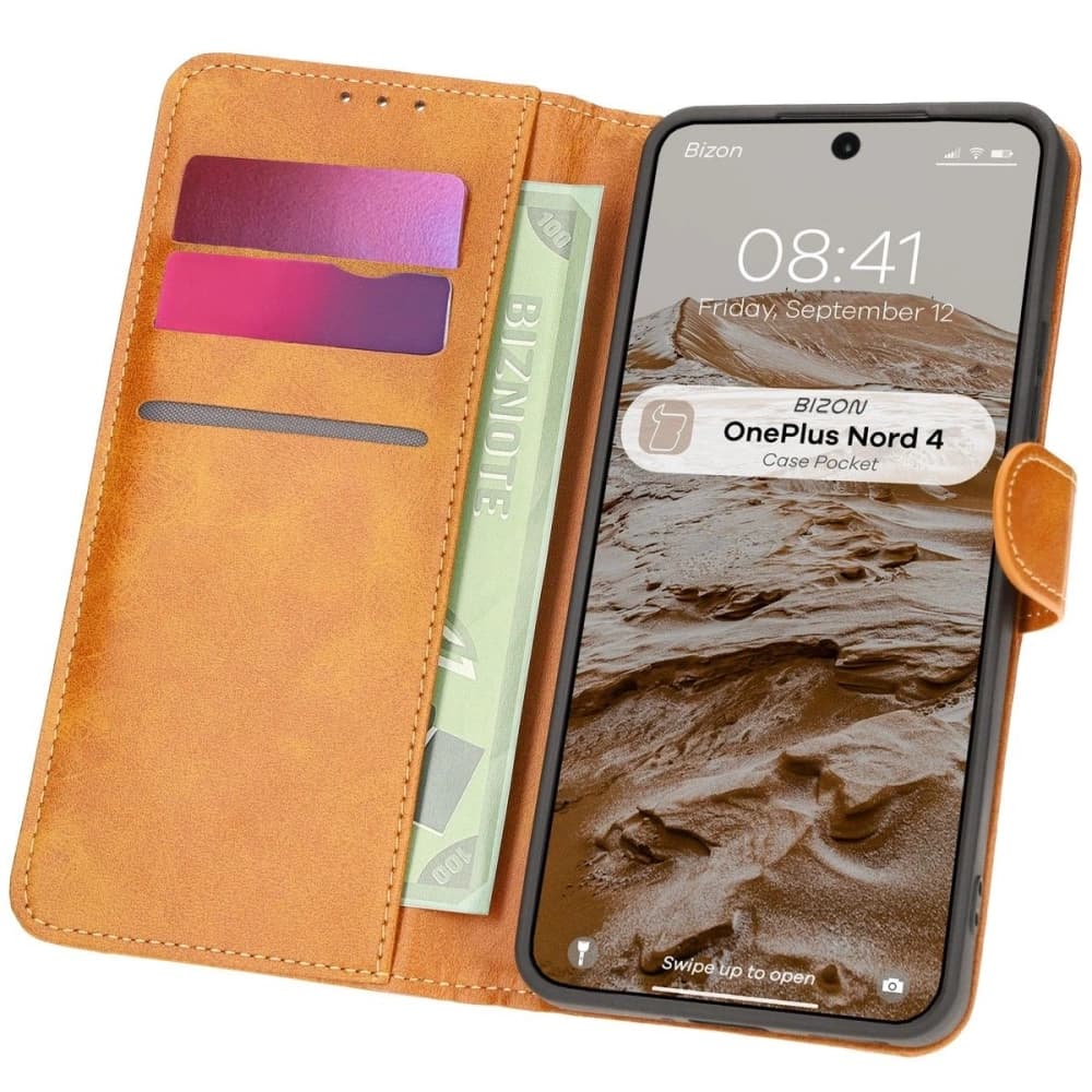 Bizon tok Pocket OnePlus Nord 4 barna - 1