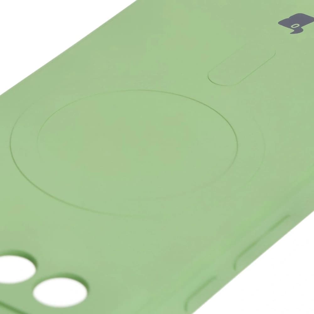 Bizon Case Silicone Magnetic Sq Google Pixel 8a világos zöld - 6