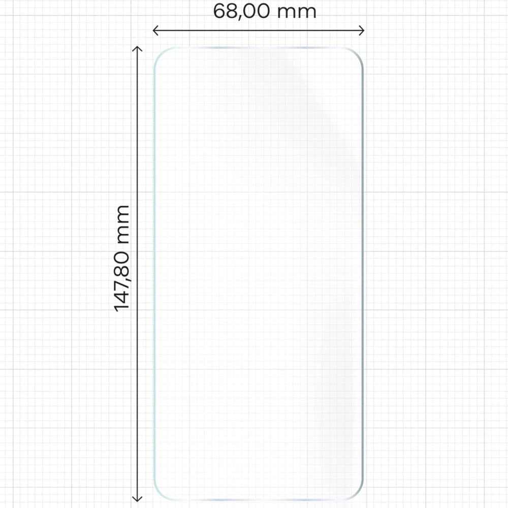 Bizon Glass Hydrogel Front Motorola Edge 50 Neo [2 PACK] - 3