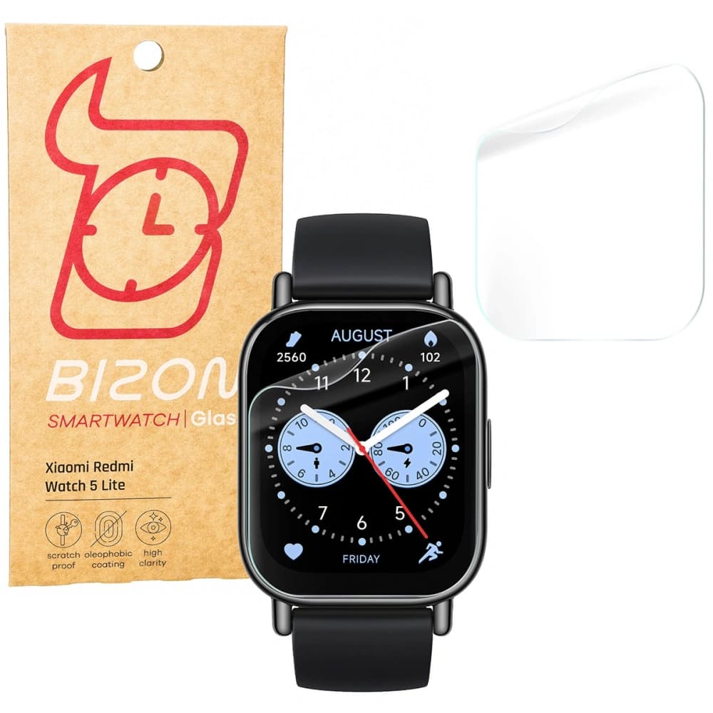 Bizon Glass Watch Hydrogel Xiaomi Redmi Watch 5 Lite [2 PACK] - 1