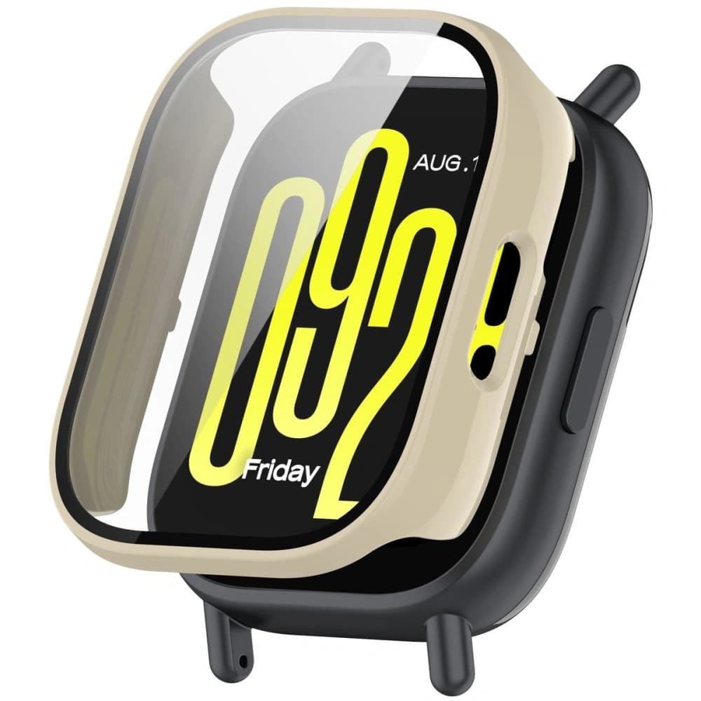 Bizon Ceas+Sticlă Xiaomi Redmi Watch 5 Lite bej - 4