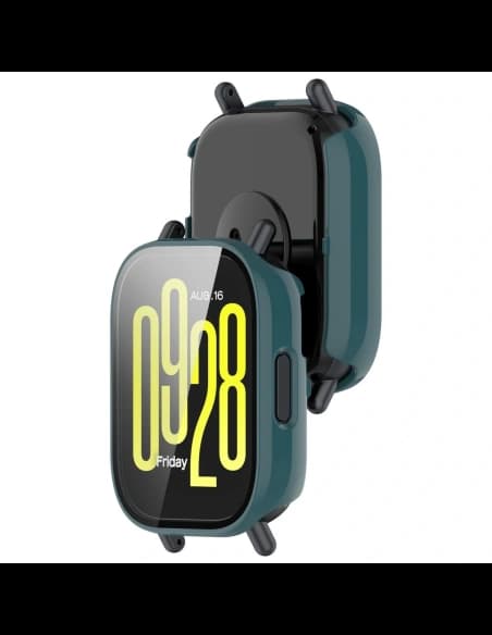 Bizon Case+Glass Óra Xiaomi Redmi Watch 5 Lite zöld