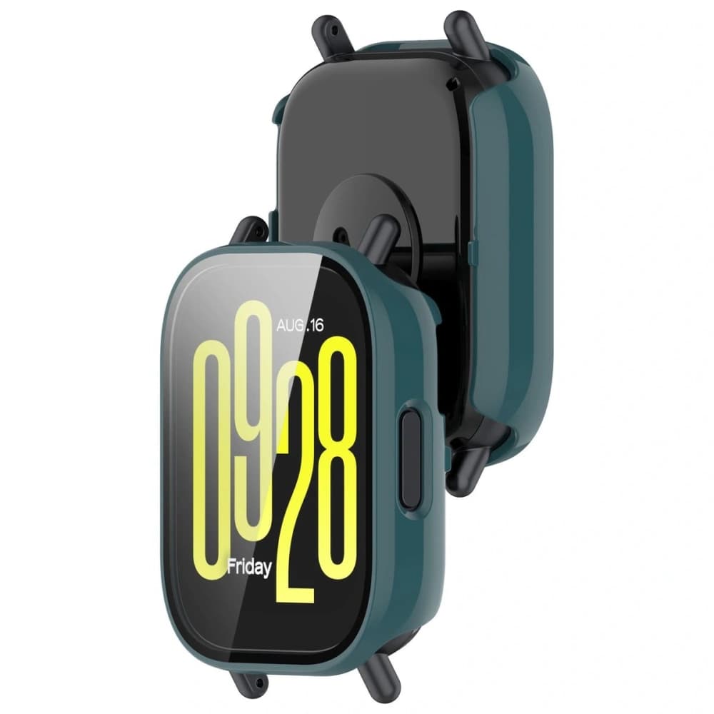 Bizon Case+Glass Uhr Xiaomi Redmi Watch 5 Lite grün - 1