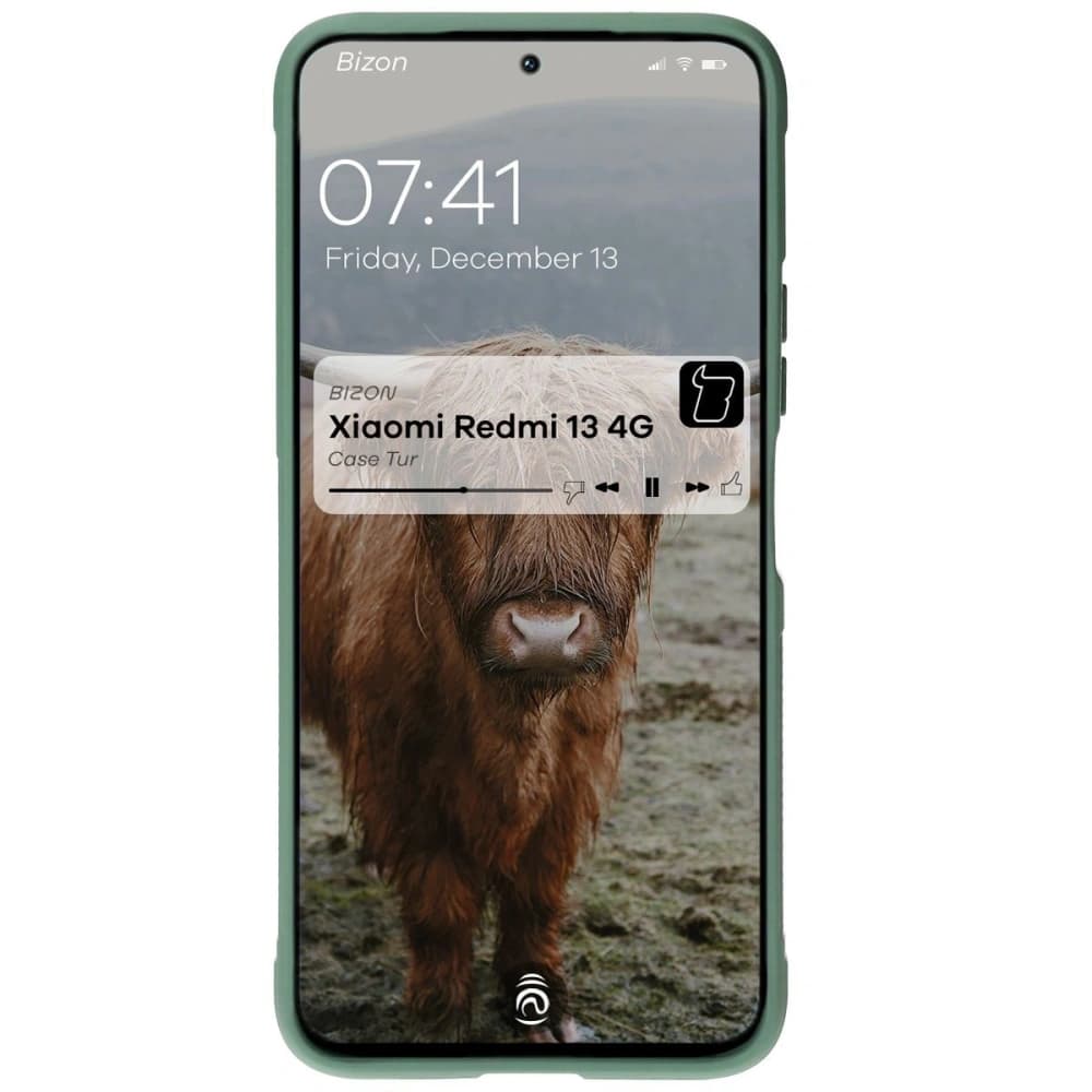 Pancéřové pouzdro Bizon Case Tur pro Xiaomi Redmi 13 4G tmavě zelené - 5