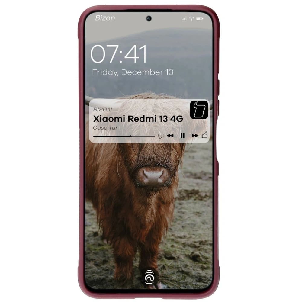 Bizon Case Tur Xiaomi Redmi 13 4G dunkel lila - 5