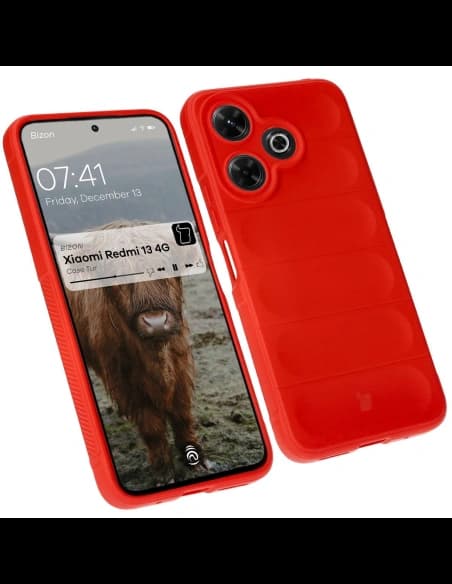 Bizon Case Tur Xiaomi Redmi 13 4G rot