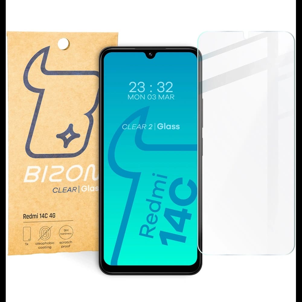 Bizon Glass Clear 2 Xiaomi Redmi 14C 4G / POCO C75 - 1
