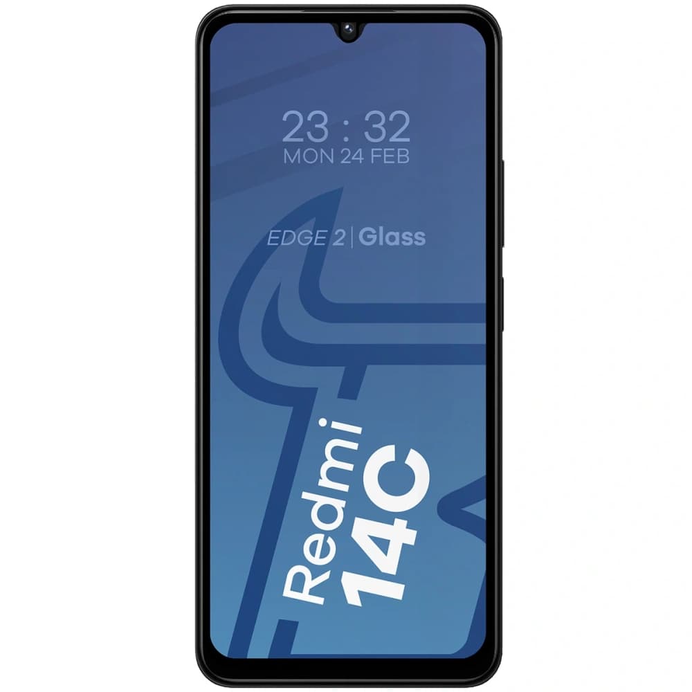 Bizon Glass Edge 2 Xiaomi Redmi 14C 4G / POCO C75 fekete - 3