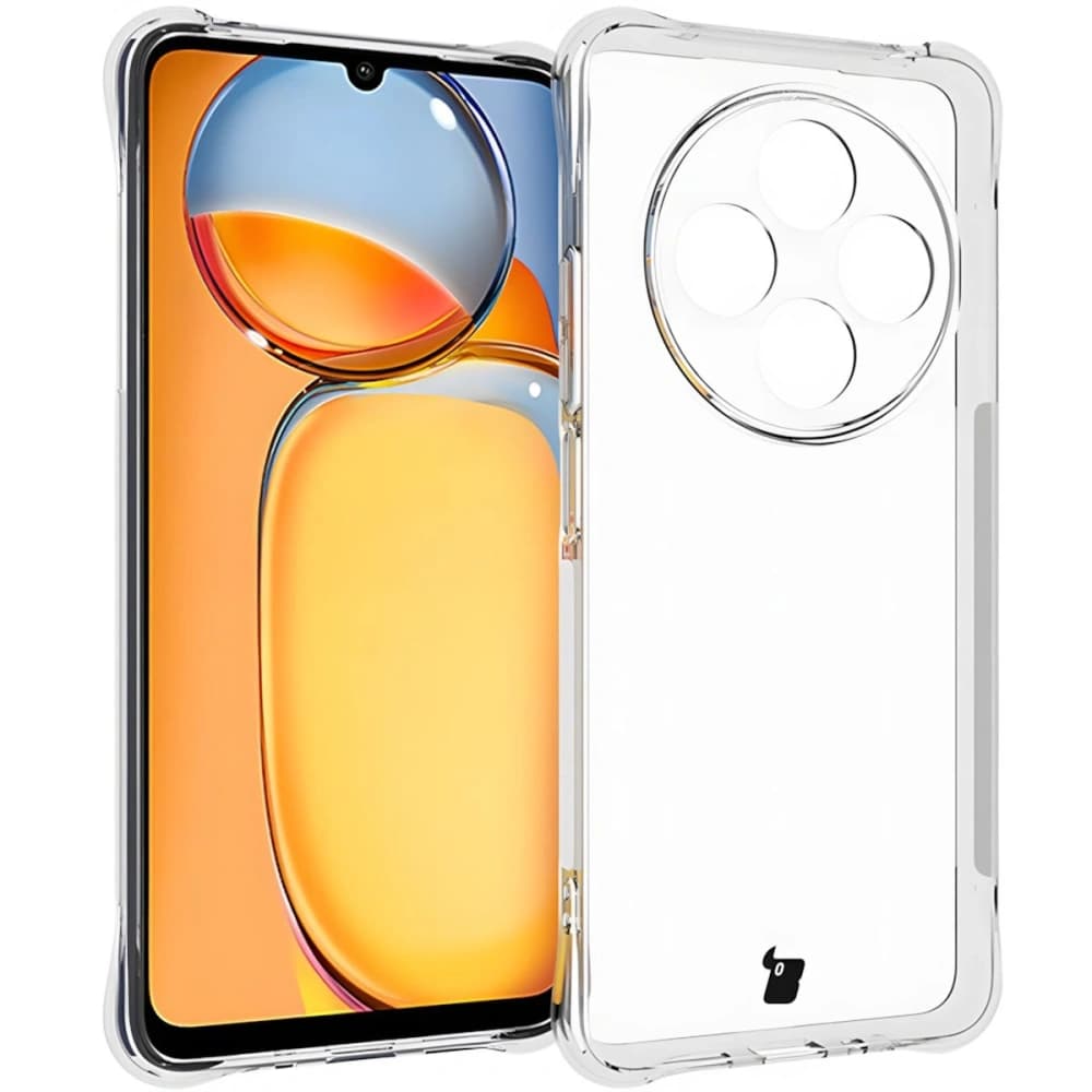 Elastický kryt Bizon Case Salpa pro Xiaomi Redmi 14C 4G / POCO C75 průhledný - 5