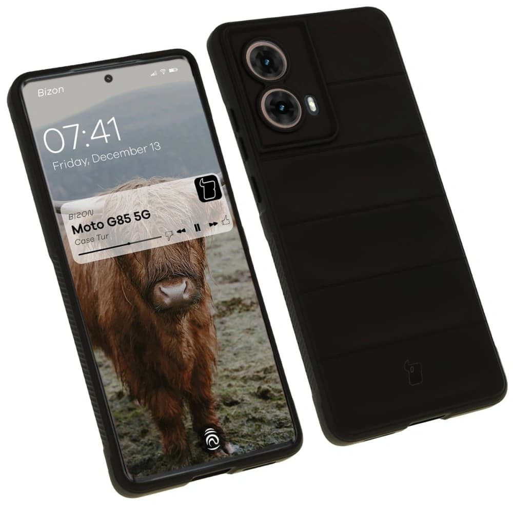 Pancéřové pouzdro Bizon Case Tur pro Motorola Moto G85 5G černé - 1